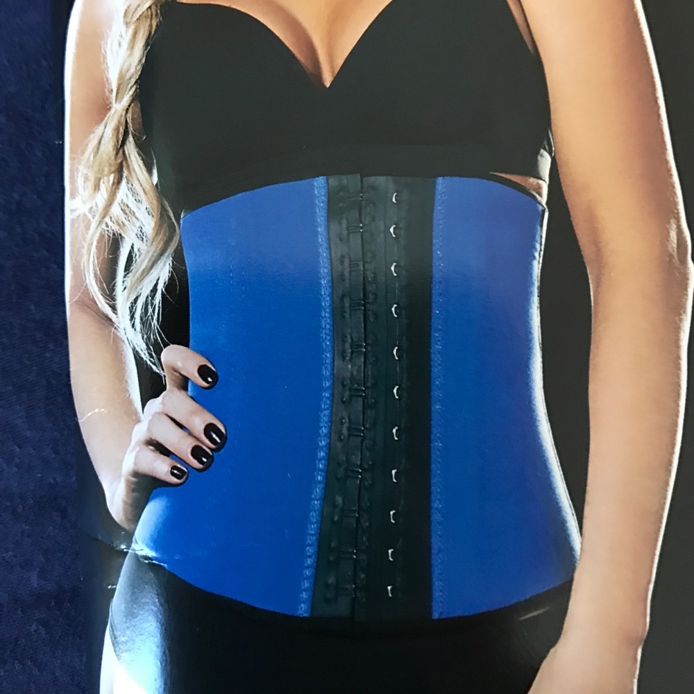 Blue Waist Trainer Corset for Women - Shaping Midsection